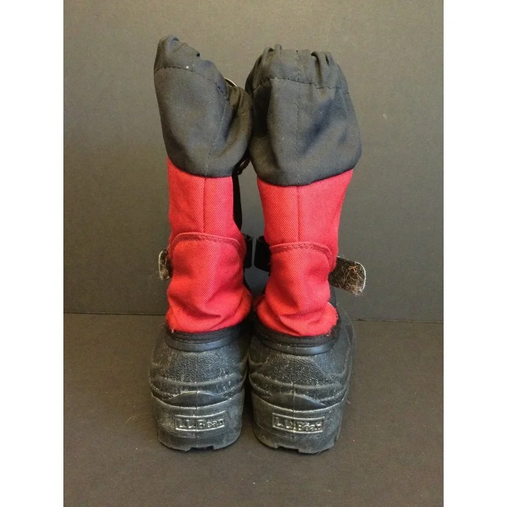LL Bean Kids Northwoods Winter Snow Boots Water-Resistant Size 3